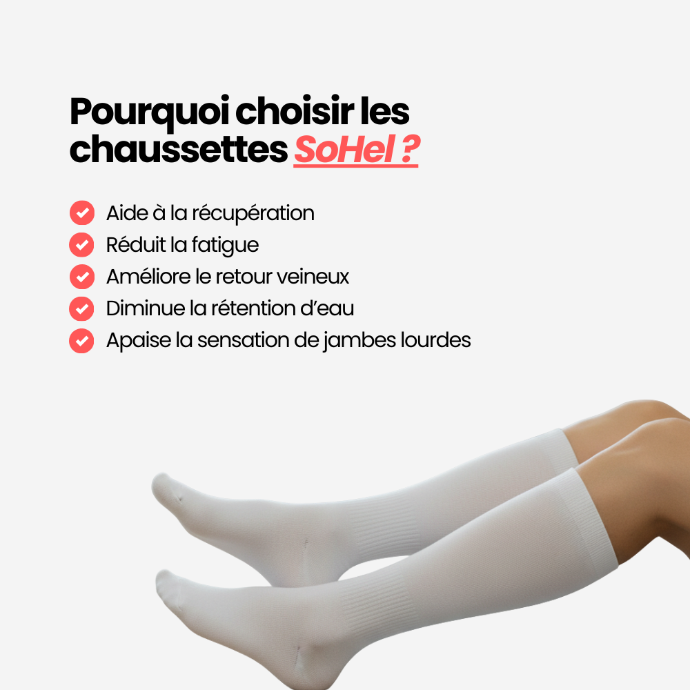 Chaussettes de compression